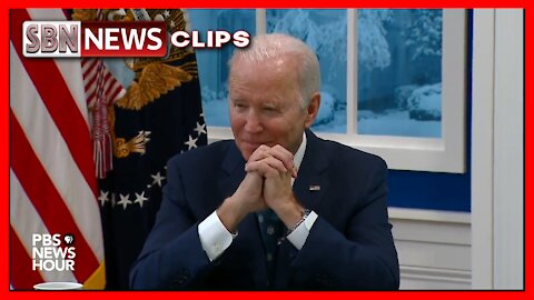 BIDEN: *STARES BLANKLY AHEAD* AFTER ASKED ABOUT FREE COVID TESTS - 5794