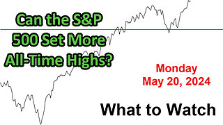 S&P 500 What to Watch for Monday May 20, 2024