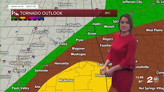 Severe Storms Late Afternoon & Evening