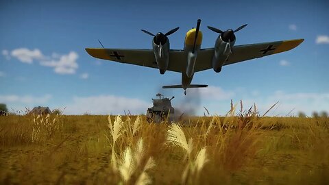 Hs 129 B-3 Rank II German Aircraft (cinematic edit)