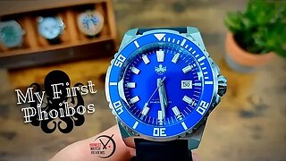 🐙 Phoibos Leviathan PY032B 🐙 500m Diver Microbrand Honest Watch Review #HWR