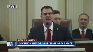 Watch: Gov. Stitt delivers first State of the State address