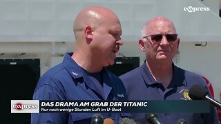 Das Drama am Grab der Titanic: Nur noch wenige Stunden Luft im U-Boot