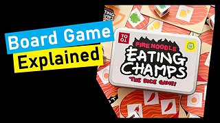 Fire Noodle Eating Champs The Dice Game! Board Game Explained