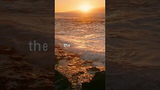 Soothing Sea Escape: Nature Quotes & Meditation Music 🌊☀️🎶 #shorts