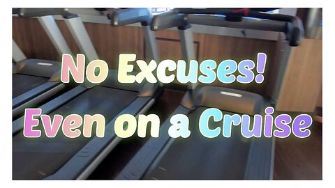 Cruise ship gyms are a place for everyone! #cruiselife