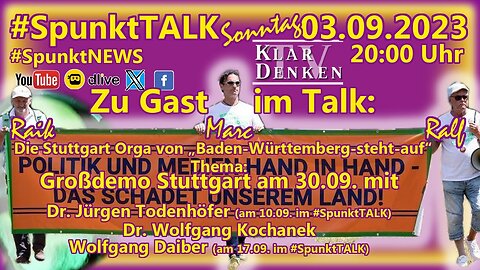 SpunktTALK am 03.09.2023