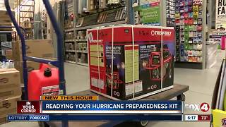 Readying your Hurricane Preparedness Kit