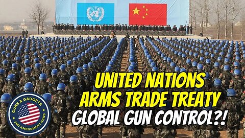UN Arms Trade Treaty Being Discussed This Week! Global Gun Control?!