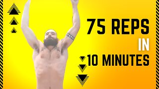 10 Minutes MAX Challenge - 75 Pull Ups in a Row (NEW PR)