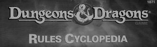 Dungeons & Dragons Game Rules Cyclopedia - JDR en Bref