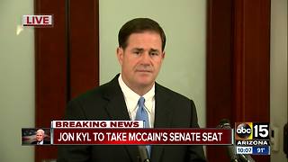 Jon Kyl selected to replace Sen. John McCain