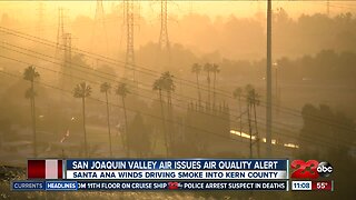 California wildfires spark air quality alert in Kern County