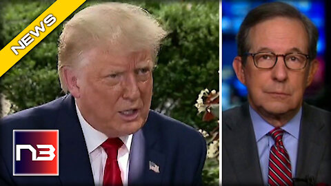 Chris Wallace TERRIFIED after Trump Releases Statement that May Have Him BOOTED Off the Air