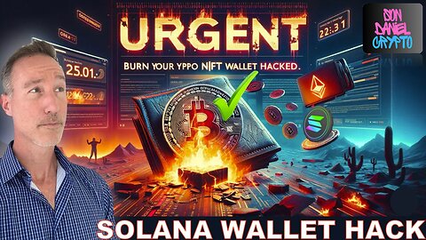 🚨🚨🚨URGENT: BURN YOUR CRYPTO NFT’S NOW. SOLANA WALLET HACKED.