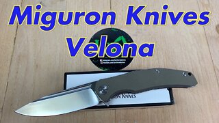 Miguron Velona /includes disassembly/ a budget EDC w/ DC23 blade and very nicely finished !