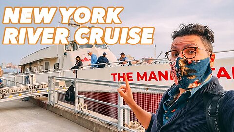 NYC's Liberty Cruise up the Hudson River (Full Ride)