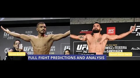 Ismael Bonfim vs Benoît Saint-Denis | Full Fight Preview, Analysis And Predictions