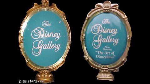 Disney Gallery (New Orleans Square)--Disneyland History--1980's--TMS-541