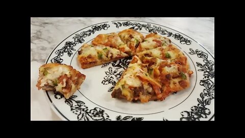 Flatbread Pizza - Easy Homemade Pizza - The Hillbilly Kitchen