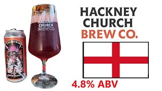 CHERRYBIM - SOUR CHERRY SAISON - 4.8% ABV HACKNEY CHURCH BREW CO UK CRAFT BEER