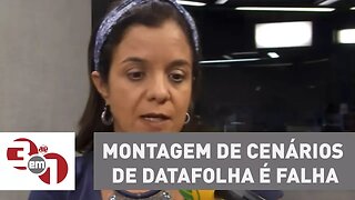 Vera: Montagem de cenários de DataFolha é falha