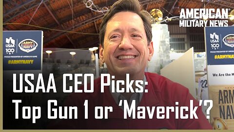 USAA CEO picks: Top Gun 1 or Top Gun Maverick at the Army/Navy game