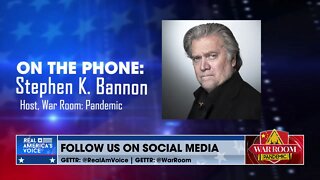 Steve Bannon: We Have A Big Time Fight On Our Hands