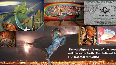 ⁣⁣Denver Airport is one of the most evil places on Earth