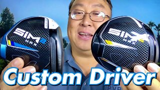 Custom TaylorMade MY SIM2 MAX Driver