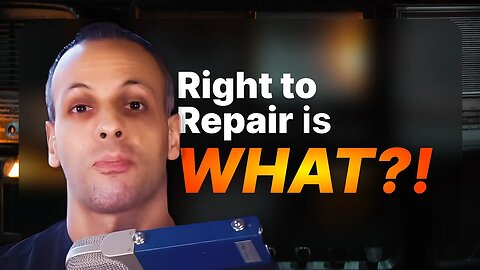 Lobbyist says Right to Repair is bad for black people🤦‍♂️