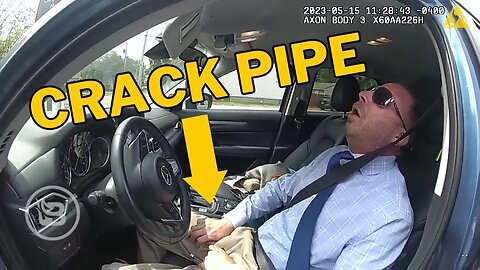 WATCH: City Councilman BUSTED Passed Out With CRACK PIPE