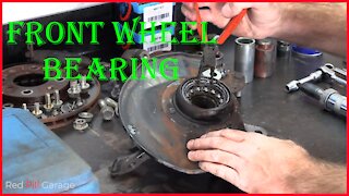 How to Replace a Front Wheel Bearing. Ep10