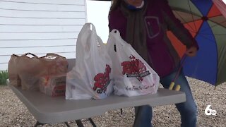 Kuna Grange hosts its first-ever community food drive