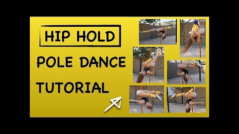 Hip Hold Pole Dancing Exercise | Step By Step