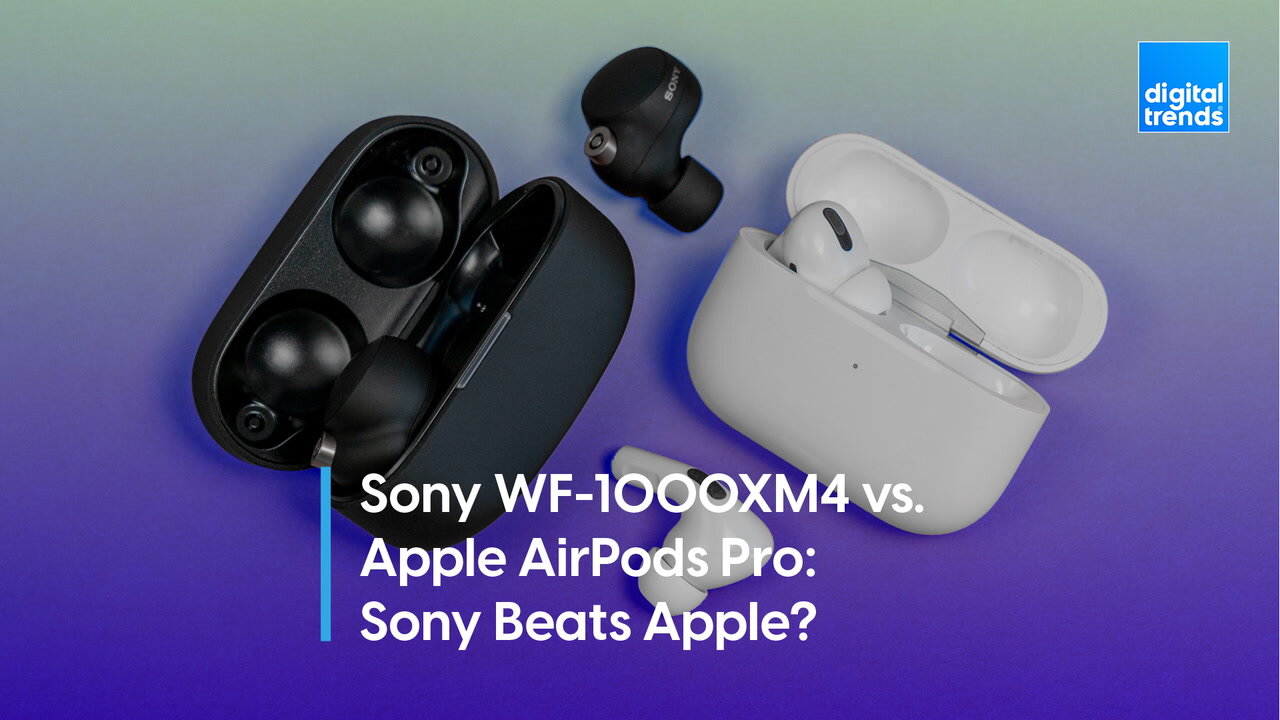 Beats Fit Pro Vs Sony Wf-1000xm4 Sony WF-1000XM4 vs. Apple AirPods Pro | Sony Beats Apple?