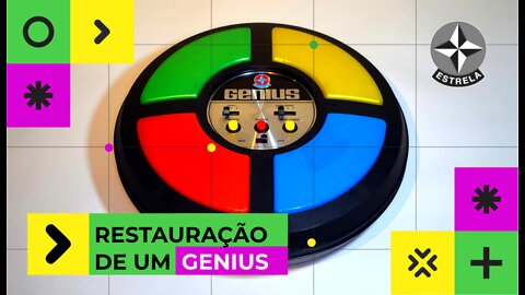 Restaurei um Genius Estrela - Restauração brinquedo antigo