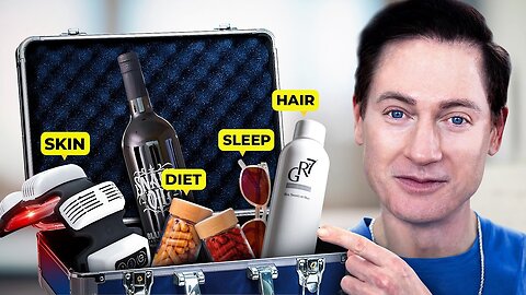 What's In My Anti-Aging Travel Bag? | Bryan Johnson