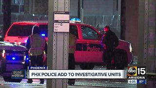 Phoenix police to add investigative units