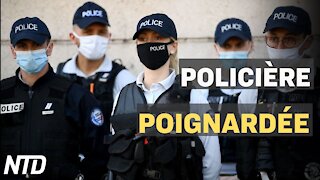 Un homme radicalisé poignarde une policière; USA: loi pour interdire le sponsoring des JO de Pékin