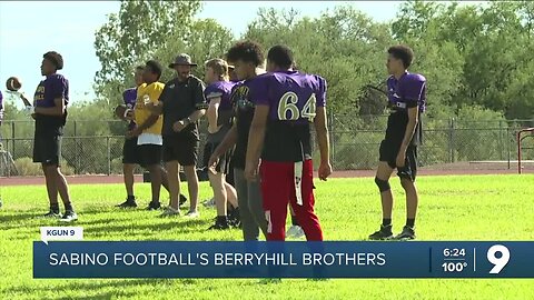 The Berryhills bring brotherly love to Sabino Football
