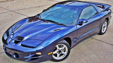 2000 Pontiac Trans Am WS6 5.7L LS1 T Top Navy Blue 6 Speed GM Muscle Car Corvette SS Z28
