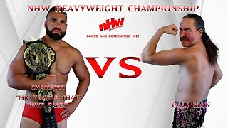 NHW Heavyweight Championship Mike Facen VS Cali Man NHW Bound And Determined 22