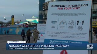 NASCAR weekend underway at Phoenix raceway