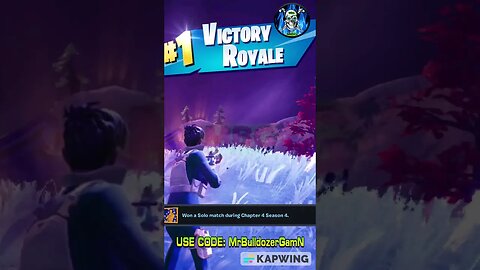 🔹🔷 Solo Victory Royale 01 (1204 Total) Chapter 4 Season 4 NOLAN CHANCE Skin #SHORTS 🔷🔹