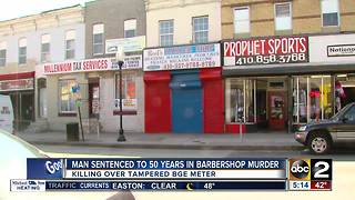 Man sentenced to 50 years in Barbershop Murder