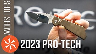 New Pro-Tech Knives at SHOT Show 2023 - KnifeCenter.com