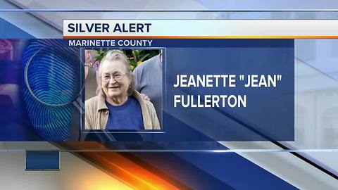 Police searching for missing elderly woman in Marinette County