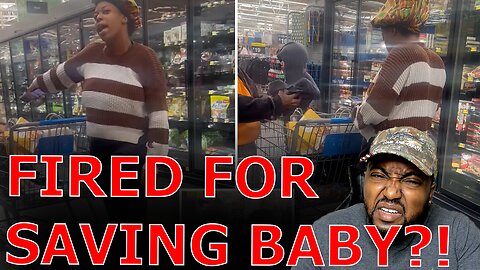 Walmart Employee FIRED For EXPOSING Ghetto Mama With Baby Only Wearing Diaper In FREEZING COLD!