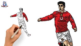 How to Draw Cristiano Ronaldo FIFA World Cup 2022 - Art Tutorial